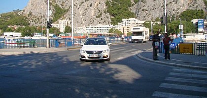 Omis, bridge over Cetina river